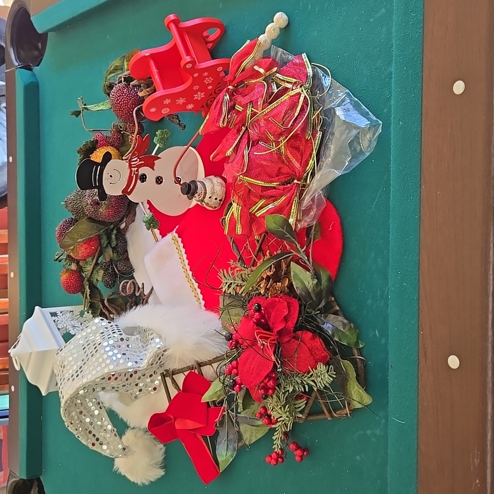 Lot of Christmas decorations
